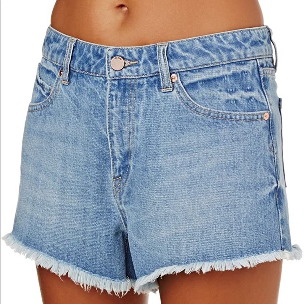 Volcom jean shorts